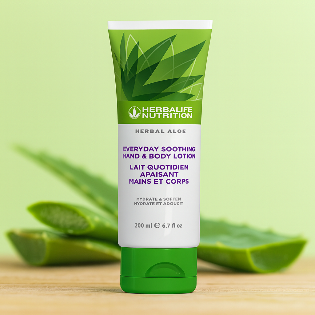 Herbal Aloe Lozione Lenitiva per Mani e Corpo